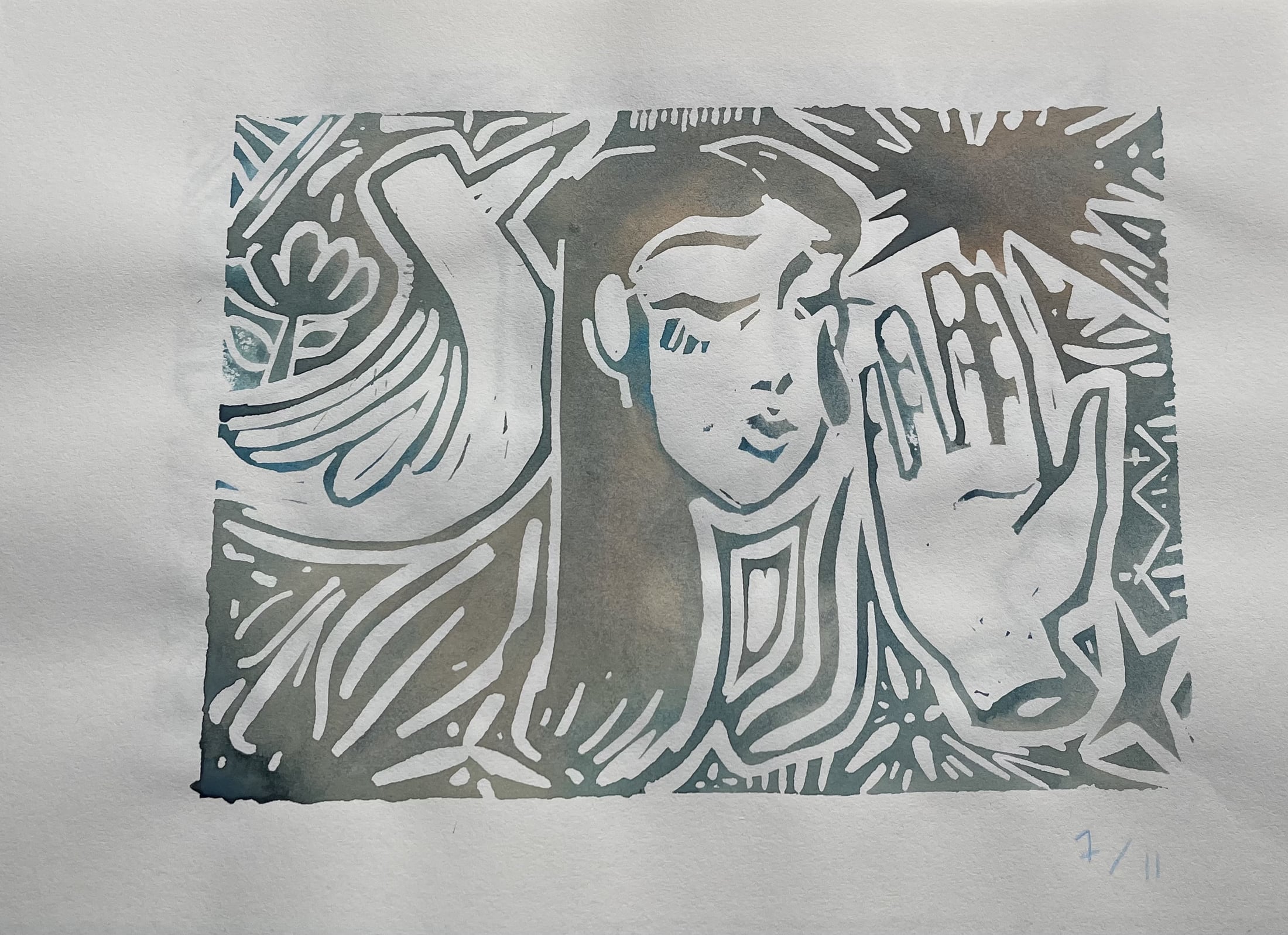 Crying Girl — artwork 5