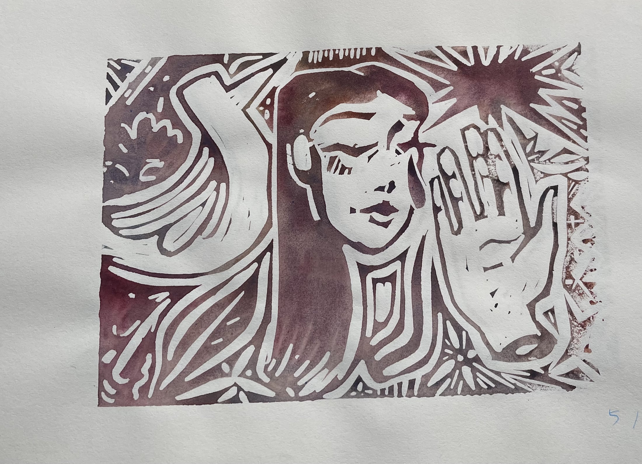 Crying Girl — artwork 7
