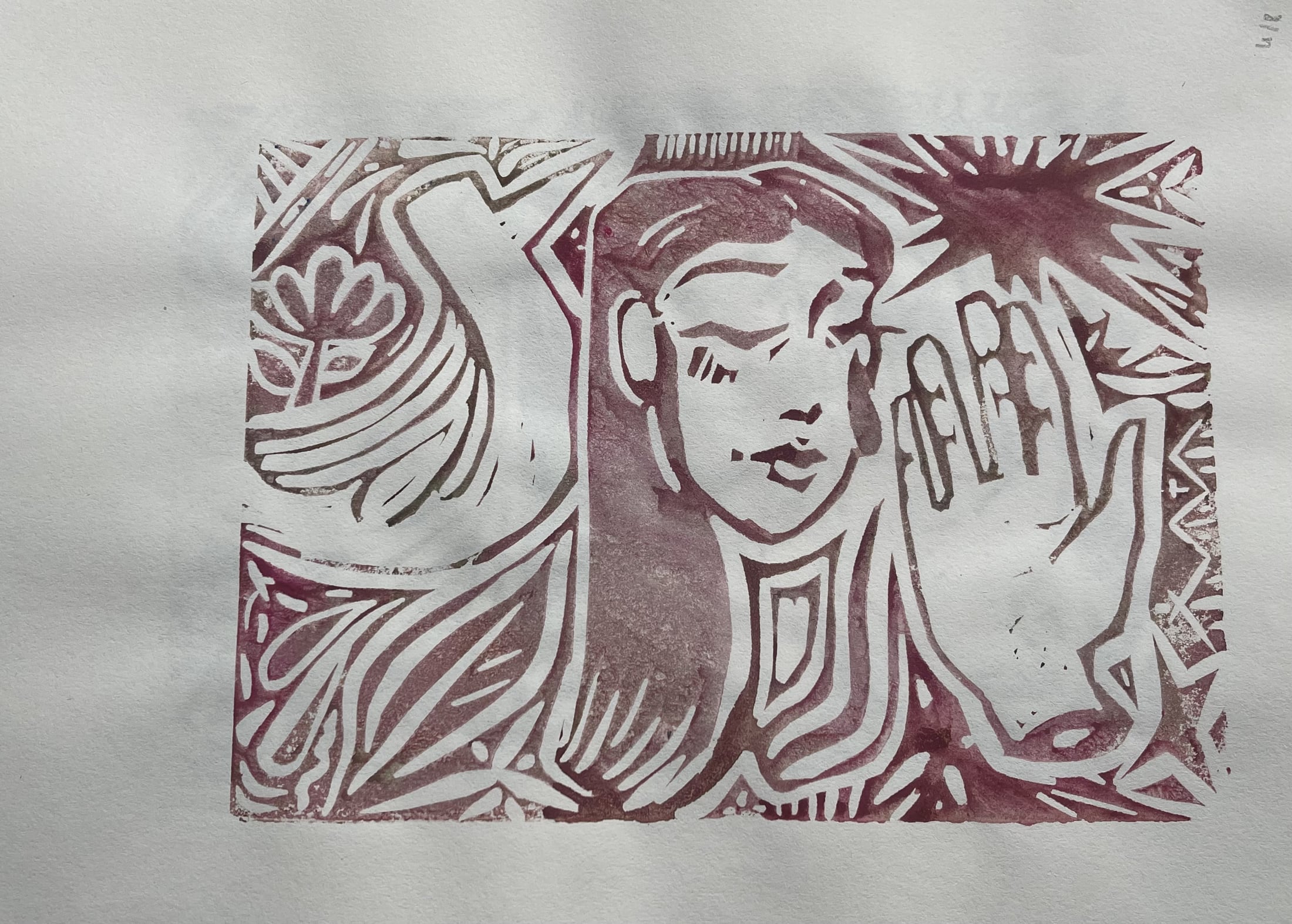 Crying Girl — artwork 16